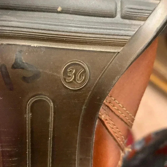 Vintage Collection Mulle  High Leather Brown Dress Boots, 3 1/2” heel - Picture 7 of 15